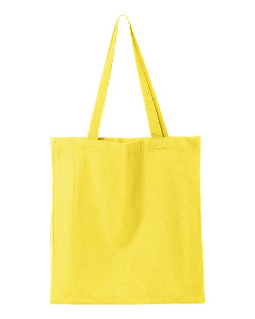 Q-Tees Q125300 14L Shopping Bag - Yellow - back