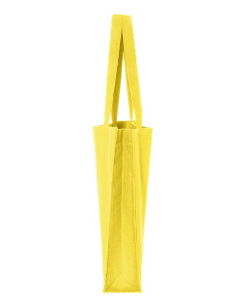 Q-Tees Q125300 14L Shopping Bag - Yellow - side