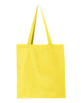 Q-Tees Q125300 14L Shopping Bag - Yellow - front