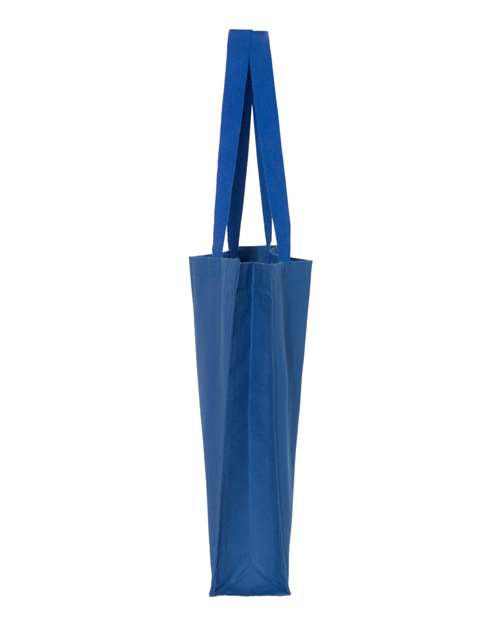 Q-Tees Q125300 14L Shopping Bag - Royal - side
