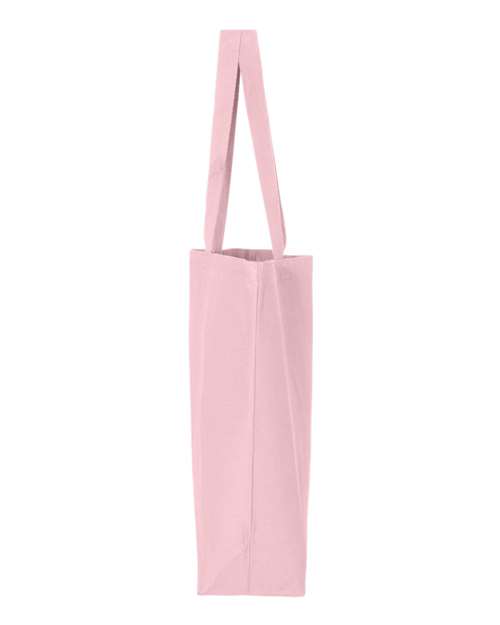 Q-Tees Q600 25L Jumbo Tote - Light Pink - side