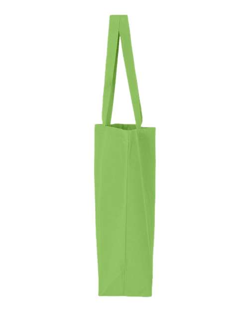 Q-Tees Q600 25L Jumbo Tote - Lime - side