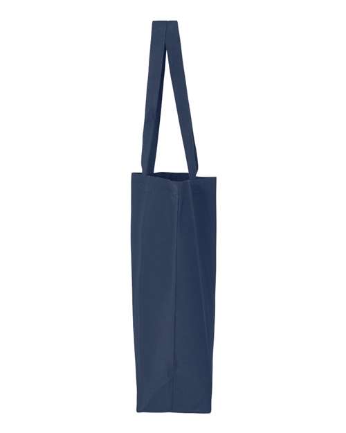 Q-Tees Q600 25L Jumbo Tote - Navy - side
