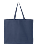 Q-Tees Q600 25L Jumbo Tote - Navy - front