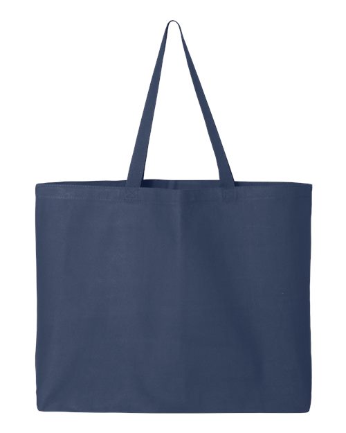 Q-Tees Q600 25L Jumbo Tote - Navy - front