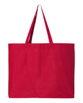 Q-Tees Q600 25L Jumbo Tote - Red - front
