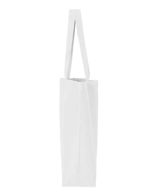 Q-Tees Q600 25L Jumbo Tote - White - side