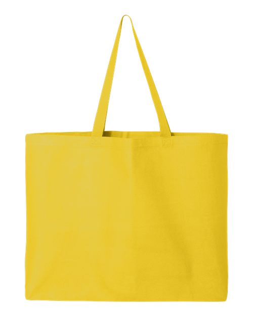 Q-Tees Q600 25L Jumbo Tote - Yellow - front