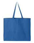 Q-Tees Q600 25L Jumbo Tote - Royal - front