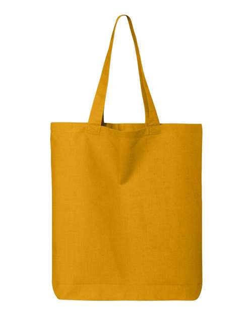 Q-Tees QTBG 12L Economical Tote - Gold - back