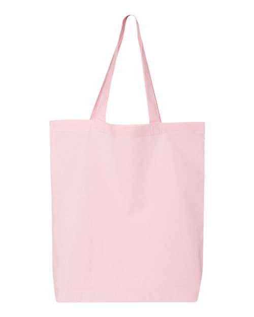 Q-Tees QTBG 12L Economical Tote - Light Pink - back