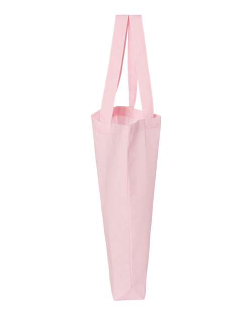 Q-Tees QTBG 12L Economical Tote - Light Pink - side