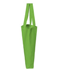 Q-Tees QTBG 12L Economical Tote - Lime - side