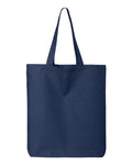 Q-Tees QTBG 12L Economical Tote - Navy - back