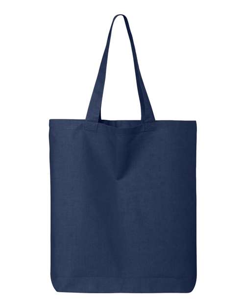 Q-Tees QTBG 12L Economical Tote - Navy - back