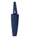 Q-Tees QTBG 12L Economical Tote - Navy - side