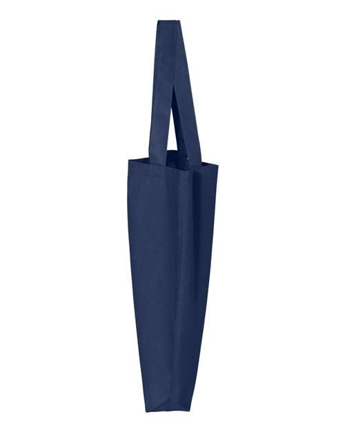 Q-Tees QTBG 12L Economical Tote - Navy - side