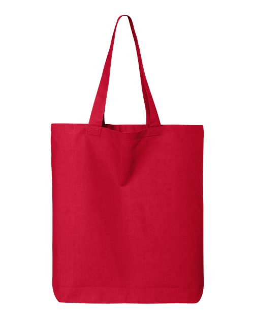 Q-Tees QTBG 12L Economical Tote - Red - back