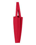 Q-Tees QTBG 12L Economical Tote - Red - side