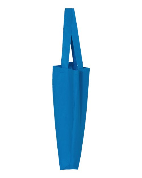 Q-Tees QTBG 12L Economical Tote - Sapphire - side