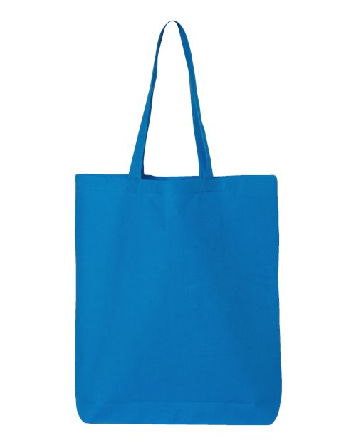 Q-Tees QTBG 12L Economical Tote - Sapphire - front