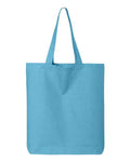 Q-Tees QTBG 12L Economical Tote - Turquoise - back