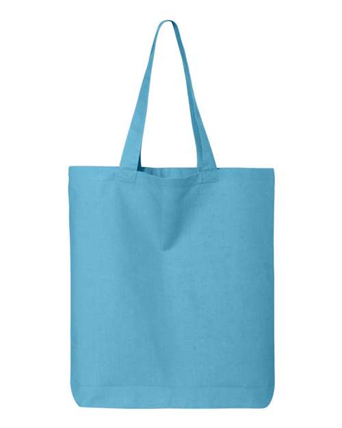 Q-Tees QTBG 12L Economical Tote - Turquoise - back