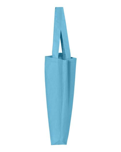 Q-Tees QTBG 12L Economical Tote - Turquoise - side