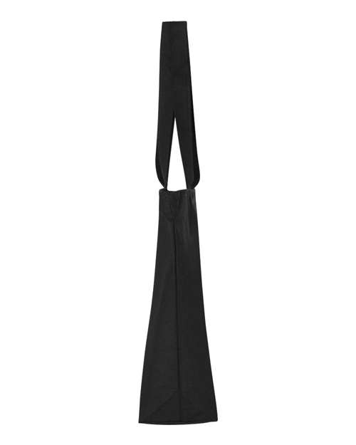 Q-Tees Q611 25L Zippered Tote - Black - side