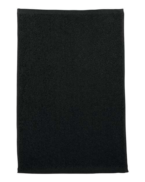 Q-Tees T18 Budget Rally Towel - Black - front