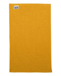 Q-Tees T18 Budget Rally Towel - Gold - back