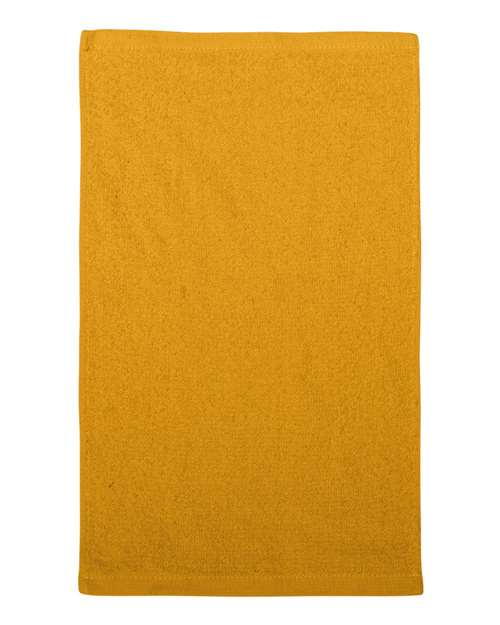 Q-Tees T18 Budget Rally Towel - Gold - front