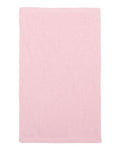 Q-Tees T18 Budget Rally Towel - Light Pink - front