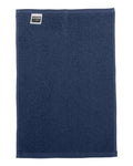 Q-Tees T18 Budget Rally Towel - Navy - back