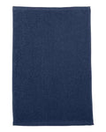Q-Tees T18 Budget Rally Towel - Navy - front