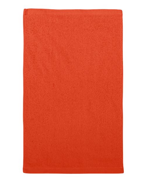 Q-Tees T18 Budget Rally Towel - Orange - front
