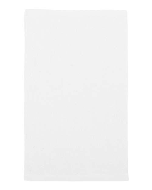 Q-Tees T18 Budget Rally Towel - White - front