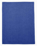 Q-Tees T600 Hemmed Fingertip Towel - Royal - front