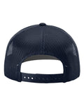 Richardson 112 Snapback Trucker Cap - Navy - back