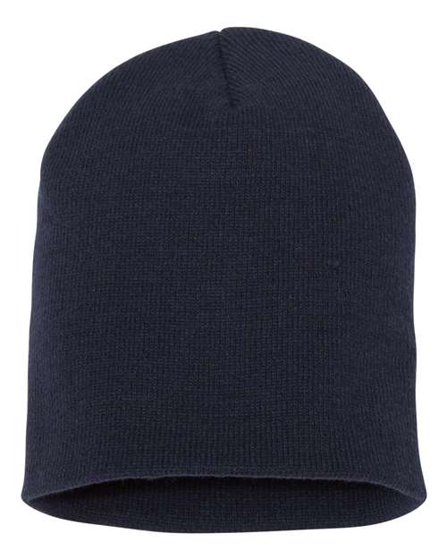 Yupoong 1500KC 8 1/2" Beanie - Navy - back