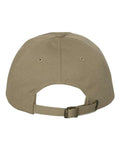 Yupoong 6245CM Classic Dad Hat - Khaki - back