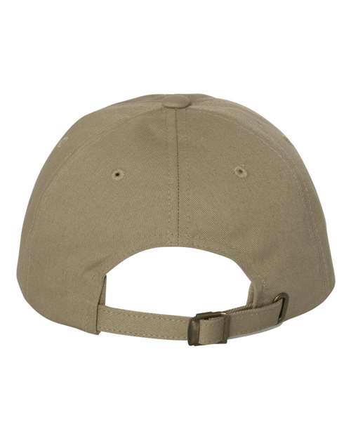 Yupoong 6245CM Classic Dad Hat - Khaki - back