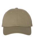 Yupoong 6245CM Classic Dad Hat - Khaki - front