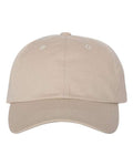 Yupoong 6245CM Classic Dad Hat - Stone - front