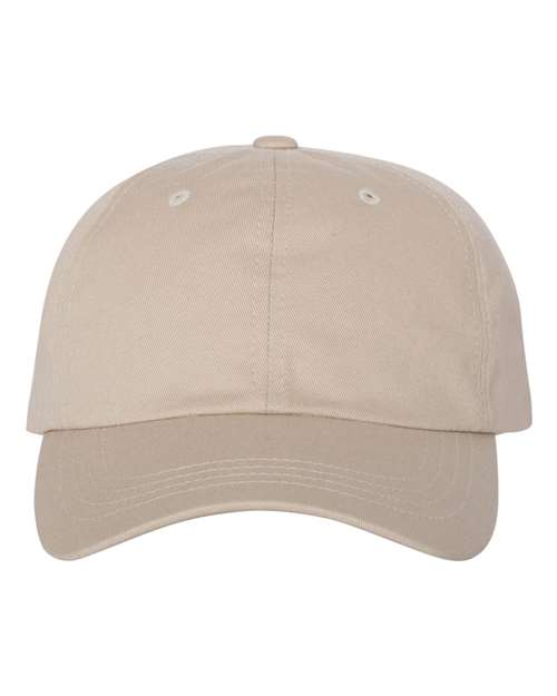 Yupoong 6245CM Classic Dad Hat - Stone - front