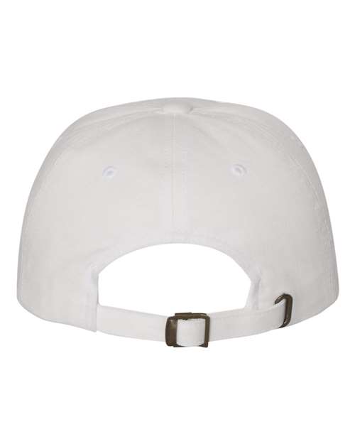 Yupoong 6245CM Classic Dad Hat - White - back