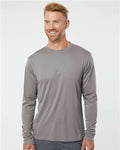 Augusta Sportswear 788 Unisex Nexgen Performance Long Sleeve T-Shirt - Graphite - model front