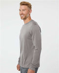 Augusta Sportswear 788 Unisex Nexgen Performance Long Sleeve T-Shirt - Graphite - model side
