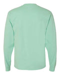 Hanes 5186 Beefy-T Long Sleeve T-Shirt - Clean Mint - back