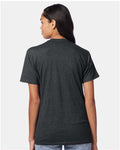 Hanes 42TB Perfect-T Triblend T-Shirt - Slate Triblend - model back